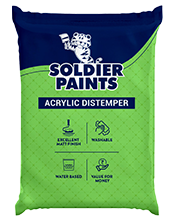 Soldier Acrylic Pouch Distemper